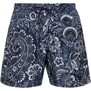 Etro, Casual Shorts Blauw, Heren, Maat:S