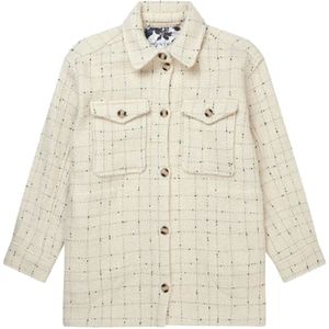 Munthe, Ecru Overshirts Beige, Dames, Maat:XS