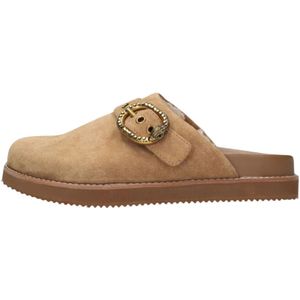 Kurt Geiger, Schoenen, Dames, Bruin, 38 EU, Suède, Bruine Suède Casual Instappers