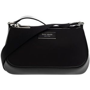 Kate Spade, Tassen, Dames, Zwart, ONE Size, Leer, ‘Sam Icon Medium’ shoulder bag