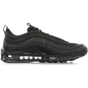 Nike, Zwarte Air Max 97 Low Tops Zwart, Heren, Maat:45 1/2 EU