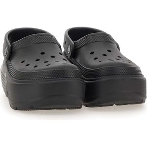 Crocs, Schoenen, Dames, Zwart, 36 EU, Zwarte Sandalen