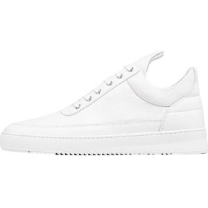 Filling Pieces, Schoenen, unisex, Wit, 45 EU, Low Top Ripple Nappa All White