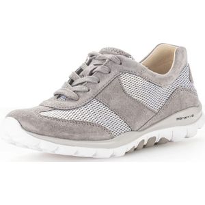 Gabor, Schoenen, Dames, Grijs, 39 EU, Suède, Rollingsoft Dames Wandelsneaker