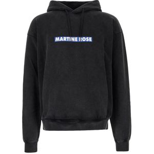 Martine Rose, Sweatshirts & Hoodies, Heren, Zwart, L, Katoen, Sweatshirts