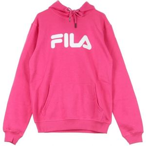 Fila, Sweatshirts & Hoodies, Heren, Roze, L, Pink Yarrow Hoody Sweatshirt