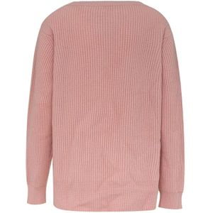 Malo, Truien, Dames, Roze, L, Kasjmier, Luxe Cashmere Top in Roze