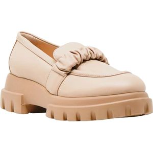 Agl, Women Schoenen Moccasins Beige, Dames, Maat:40 EU