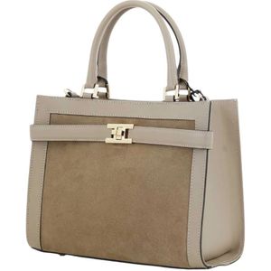 Carol J., Tassen, Dames, Beige, ONE Size, Stijlvolle Handtassen