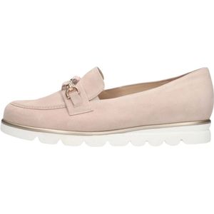 Hassia, Schoenen, Dames, Roze, 38 EU, Suède, Lichtroze Suède Loafers