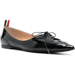 Thom Browne, Loafers Zwart, Dames, Maat:37 1/2 EU