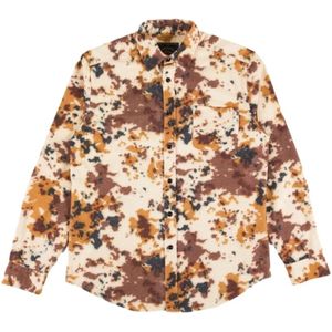 Portuguese Flannel, Overhemden, Heren, Bruin, L, Katoen, Morama Overhemd - 100% Katoen, Regular Fit, Gemaakt in Portugal