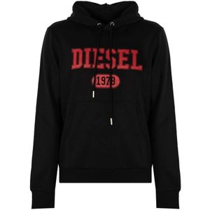 Diesel, Sweatshirts Zwart, Heren, Maat:S