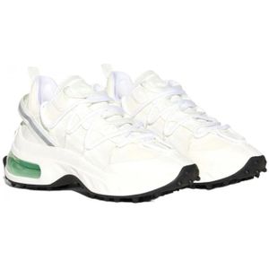 Dsquared2, Schoenen, Dames, Wit, 36 EU, Bubble Sneakers - Elegante Witte Schoenen voor Dames