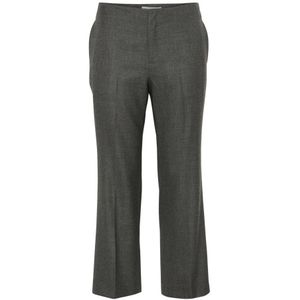 Part Two, Broeken, Dames, Grijs, XS, Bootcut Gray Flannel Melange Broek