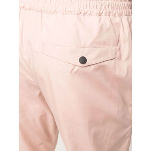 PT Torino, Broeken, Heren, Roze, L, Katoen, Katoenen Trekkoordbroek Slim Fit Zakken