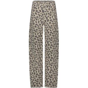 By-Bar, Broeken, Dames, Bruin, M, Cheetah Print Broek