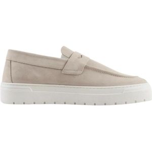 Antony Morato, Suede Loafer Rubber Schoen Beige, Heren, Maat:44 EU