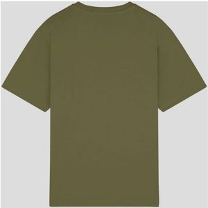 Maison Kitsuné, Tops, Heren, Groen, XL, Katoen, Vos Katoenen T-Shirt