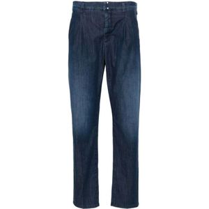 Incotex, Jeans, Heren, Blauw, W36, Denim, Denim Str Jeans