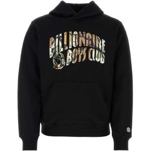 Billionaire Boys Club, Sweatshirts & Hoodies, Heren, Zwart, M, Katoen, Zwarte katoenen sweatshirt