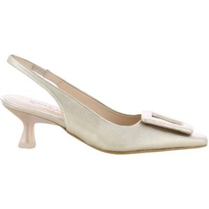 Zinda, Zinda Damesschoenen Goud 2226-A Beige, Dames, Maat:37 EU