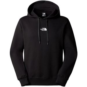 The North Face, Zumu Hoodie - Zwarte Katoenen Sweater Zwart, Heren, Maat:XS