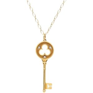 Tiffany & Co. Pre-owned, Pre-owned, Dames, Geel, ONE Size, Pre-owned Yellow Gold necklaces