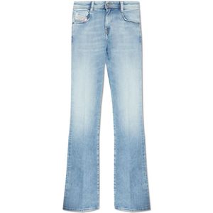 Diesel, Jeans, Dames, Blauw, W24 L32, Katoen, 1969 D-Ebbey L.32 jeans