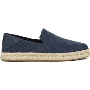 Toms, Schoenen, Heren, Blauw, 44 EU, Blauwe Stoffen Espadrilles voor Mannen