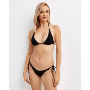 Bond-Eye, Badkleding, Dames, Zwart, ONE Size, Zwarte Luana Bikini Top