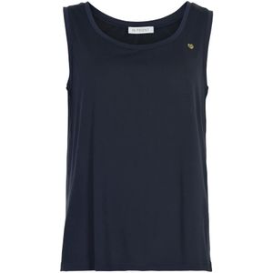 IN Front, Tops, Dames, Blauw, S, Polyester, Sleeveless Tops