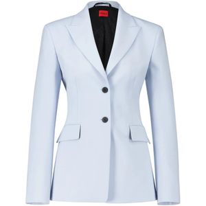 Hugo Boss, Blazers Blauw, Dames, Maat:L