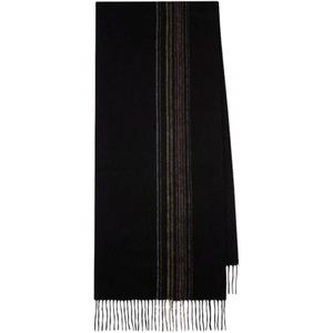 Paul Smith, Winter Scarves Blauw, unisex, Maat:ONE Size
