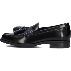 Pertini, Schoenen, Dames, Zwart, 38 1/2 EU, Zwarte Loafers voor Vrouwen