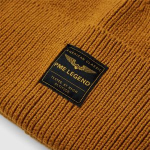 PME Legend, Accessoires, Heren, Oranje, ONE Size, Katoen, Basis Beanie Winter Must-Have