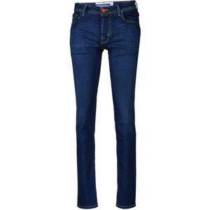 Jacob Cohën, Jeans, Heren, Blauw, W31, Slim Fit Jeans - Stijlvol en Comfortabel