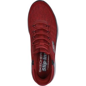 Skechers, Schoenen, Heren, Rood, 44 EU, Toppen - Sleutel Tempo Sneakers