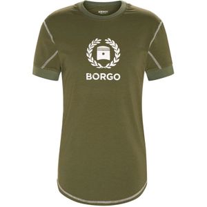 Borgo, Valencia SC2 Olijfgroen T-shirt Groen, Heren, Maat:S