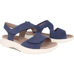 Gabor, Schoenen, Dames, Blauw, 44 EU, Blauwe Wandelsandaal - Comfortabele Stijl