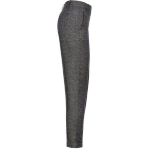 Pinko, Broeken, Dames, Grijs, XS, Wol, Hoge Taille Skinny Broek Grijs