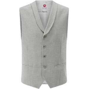 Club Of Gents, Paddy Groene Gilet Groen, Heren, Maat:XL