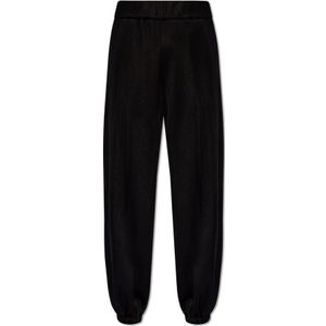 Jil Sander, Broek met zakken Zwart, Dames, Maat:M