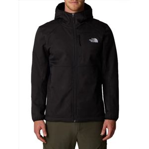 The North Face, Jassen, Heren, Zwart, XL, Polyester, Heren Softshell Hoodie Zwart