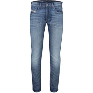Diesel, Jeans, Heren, Blauw, W32 L32, Katoen, Blauwe Zomer Jeans 5-Pocket Model