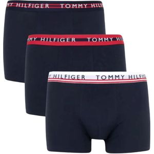 Tommy Hilfiger, Ondergoed, Heren, Blauw, S, Katoen, Biologisch Katoenen Boxerset - Blauw