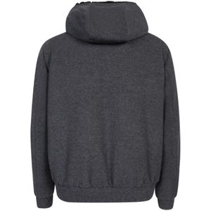 Canali, Sweatshirts & Hoodies, Heren, Grijs, M, Grijze Sweatshirt Stijlvol Comfortabel Casual