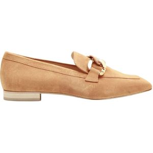 Pertini, Schoenen, Dames, Beige, 36 1/2 EU, Suède, Beige Suède Instapper