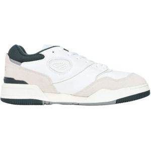 Lacoste, Witte Sneakers Wit, Heren, Maat:42 EU