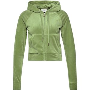 Juicy Couture, Sweatshirts & Hoodies, Dames, Groen, M, Groene Truien voor Vrouwen